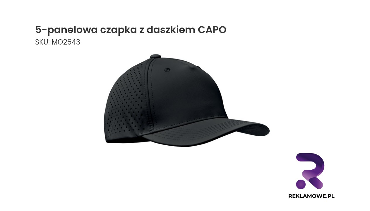 5-panelowa czapka z daszkiem CAPO
