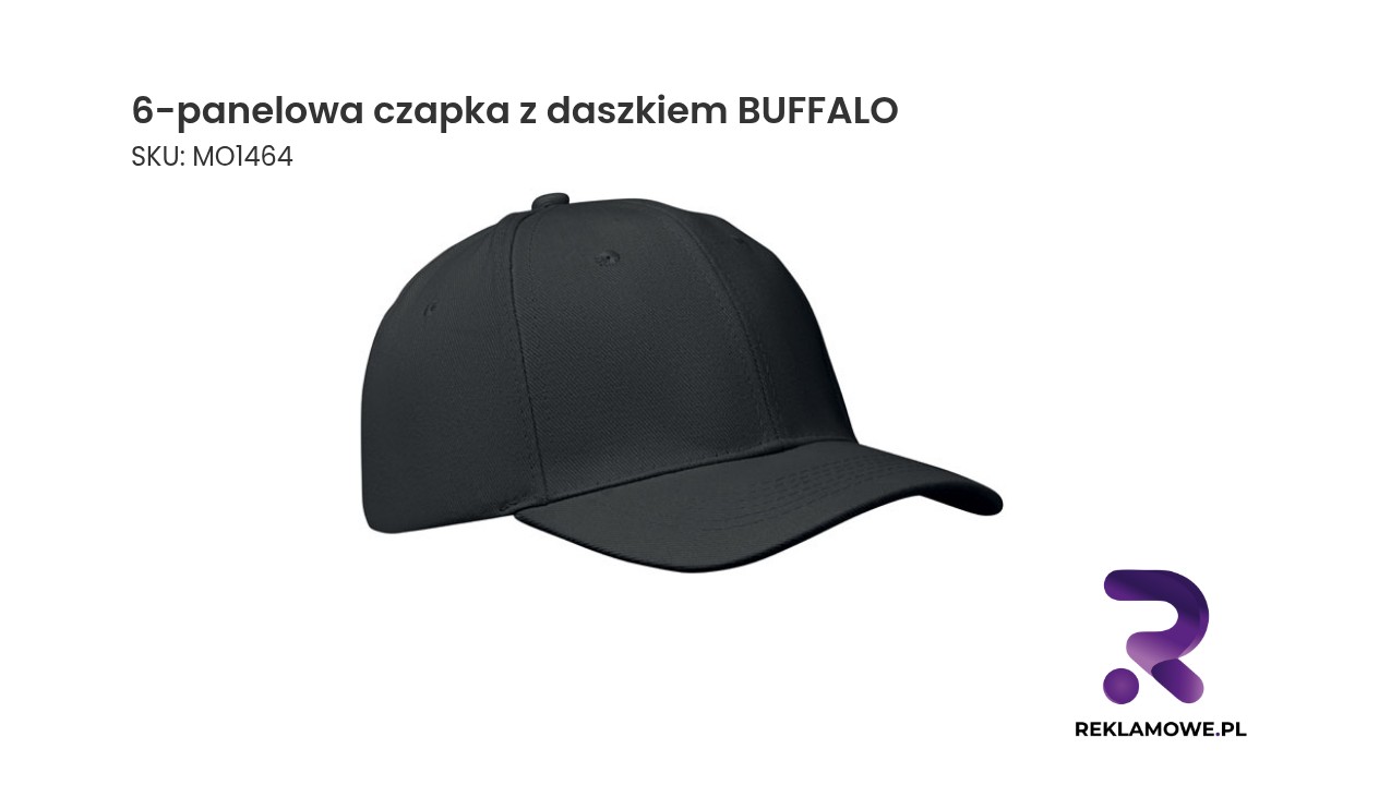6-panelowa czapka z daszkiem marki BUFFALO