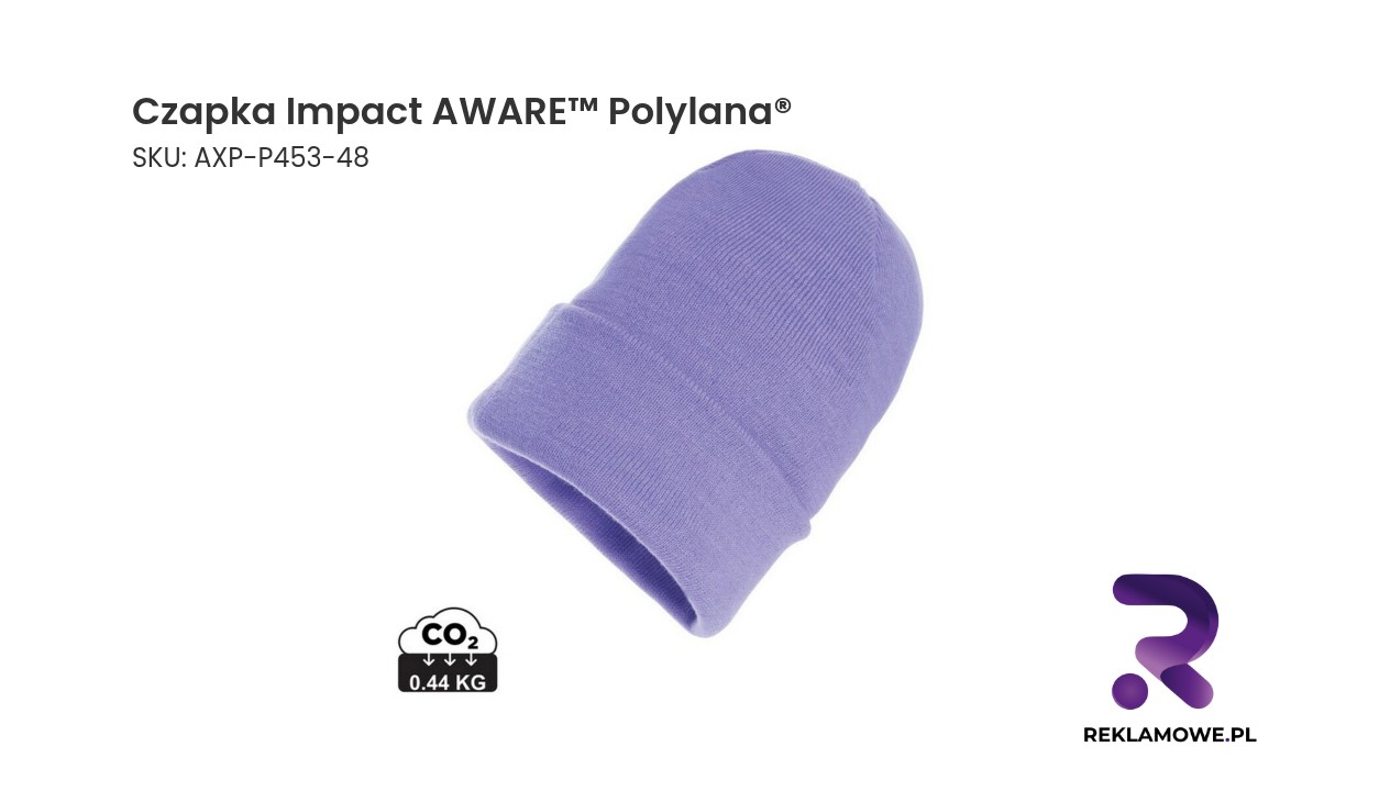 Czapka eko-friendly Impact AWARE™ z Polylana®