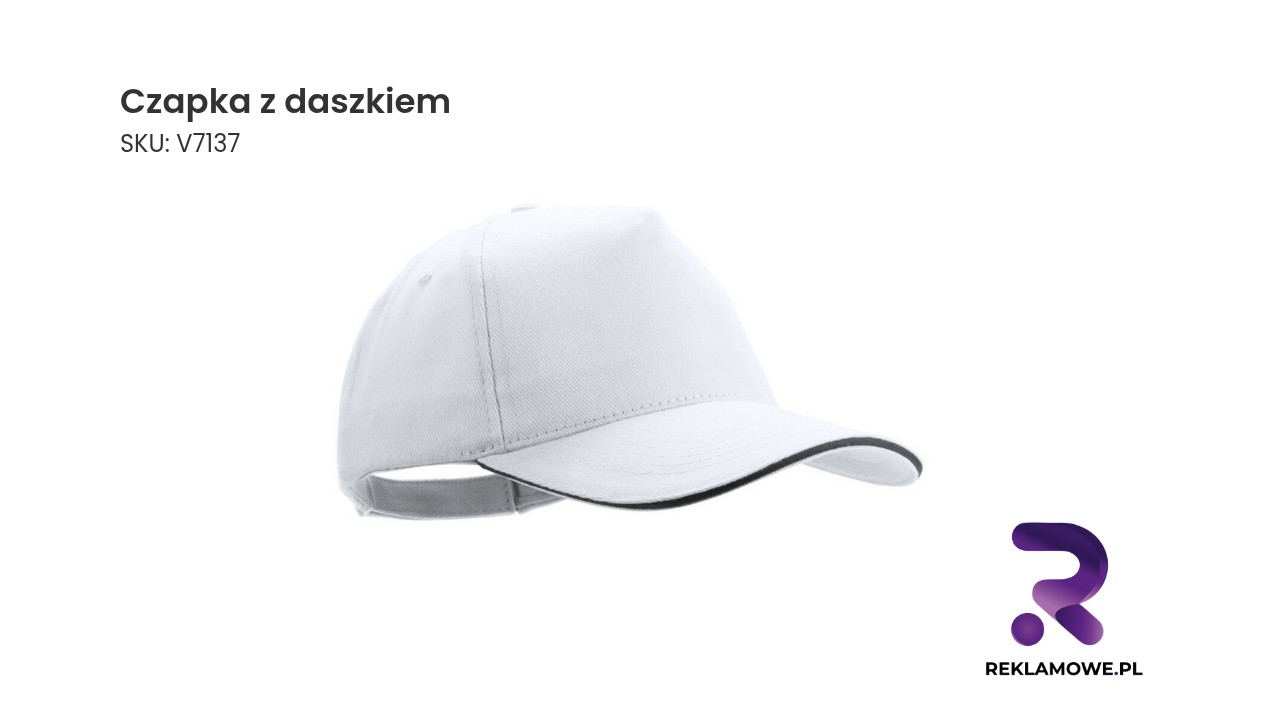 Czapka z daszkiem w różnych kolorach