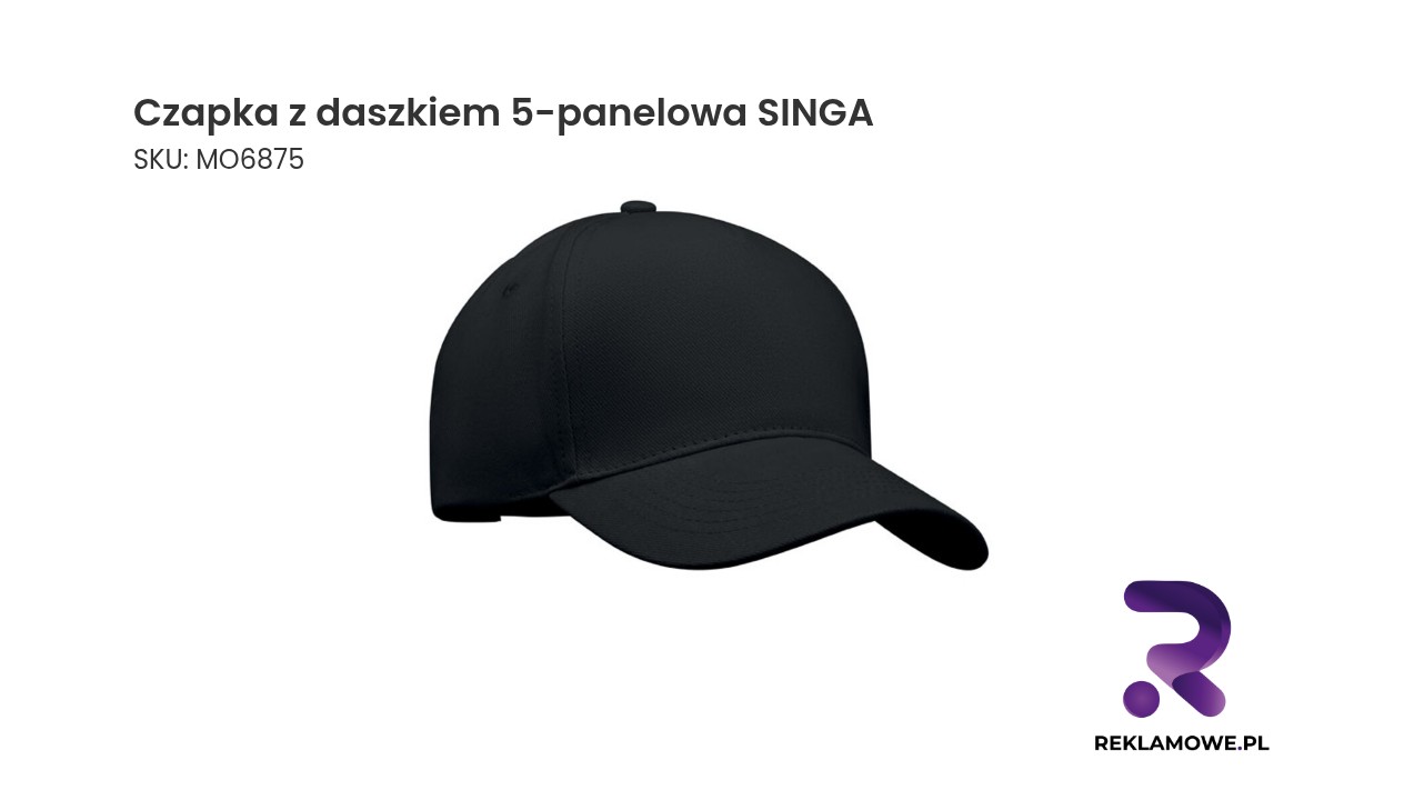 Czapka z daszkiem 5-panelowa SINGA