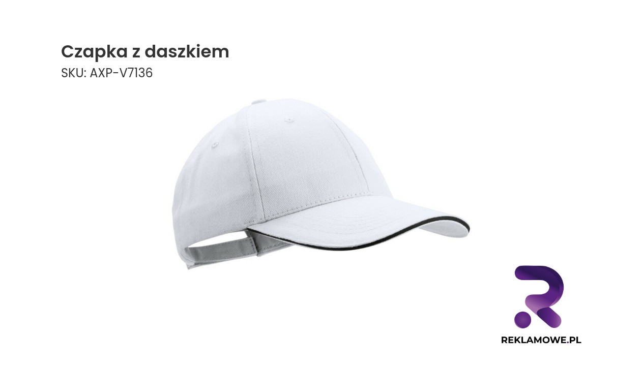 Czapka z daszkiem w różnych kolorach