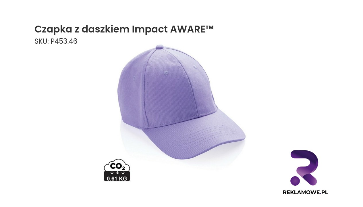 Czapka z daszkiem Impact AWARE w kolorze niebieskim