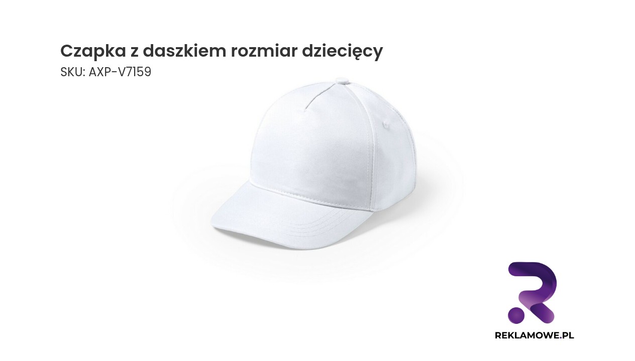 Czapka z daszkiem, rozmiar dziecięcy Czapka z daszkiem dla dzieci w różnych kolorach