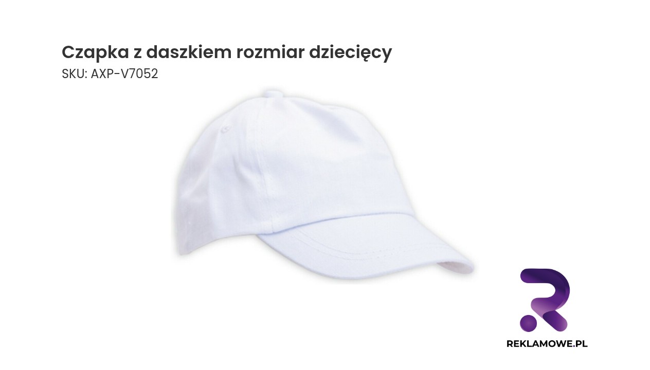 Czapka z daszkiem dla dzieci