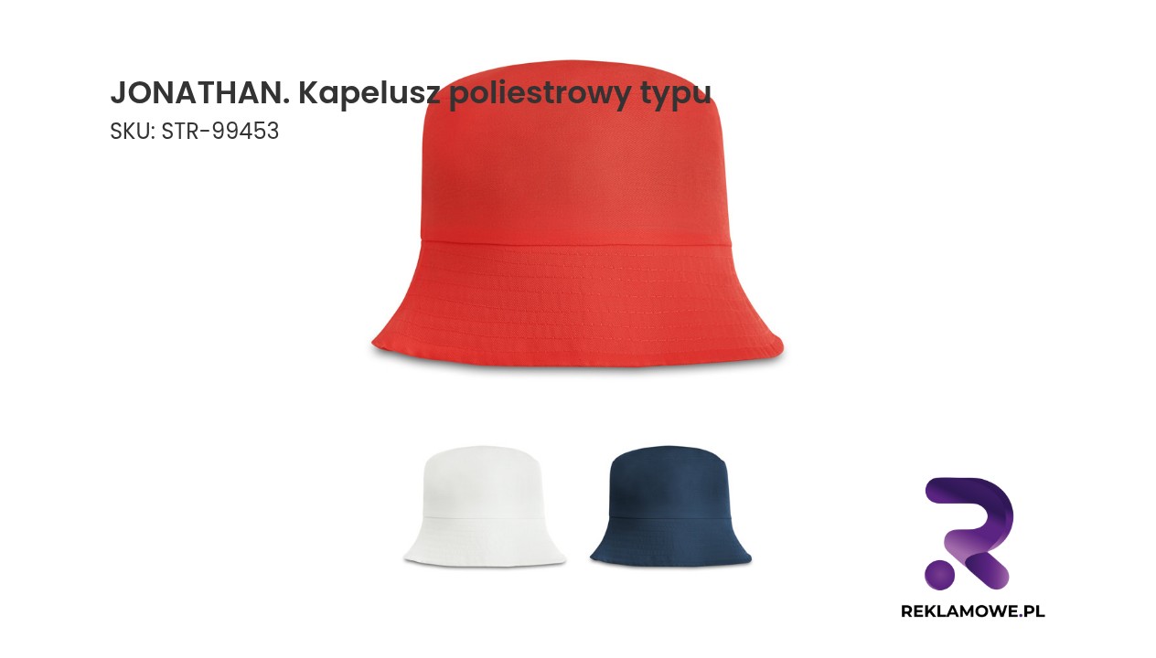 Kapelusz poliestrowy typu Jonathan