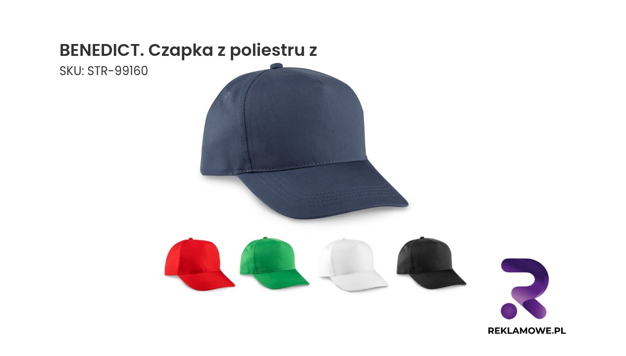BENEDICT. Czapka z poliestru z - zdjęcie produktu