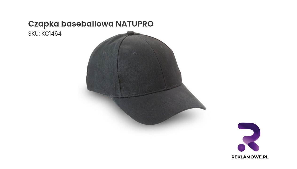 Czapka baseballowa NATUPRO Czapka baseballowa NATUPRO w kolorze szarym