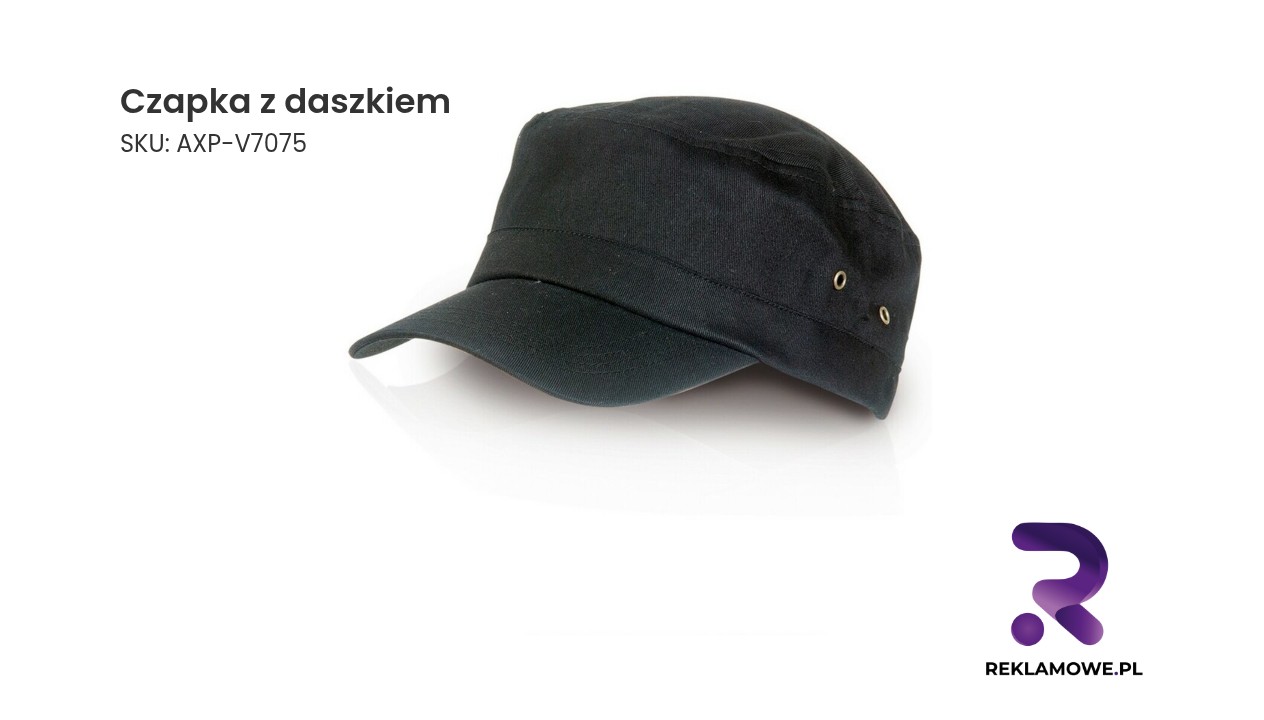 Czapka z daszkiem w kolorze granatowym