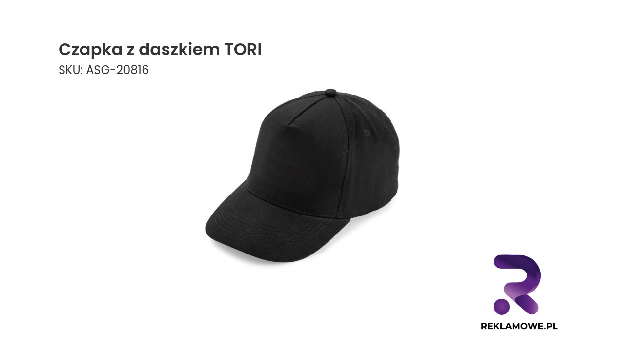 Czapka z daszkiem TORI Czapka z daszkiem TORI - stylowa czapka z daszkiem